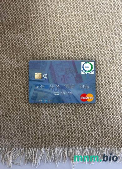 Guinea Bissau Banco Da Uniao wygląd zdjęcia mastercard skan PSD + zdjęcie